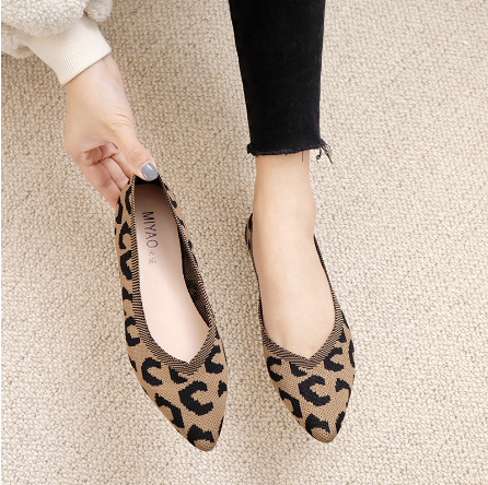 Zapatillas Bailarinas Leopardas Chic