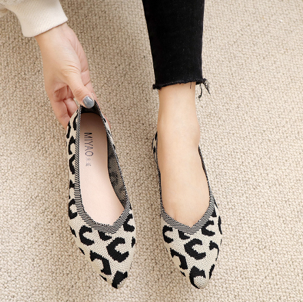Zapatillas Bailarinas Leopardas Chic