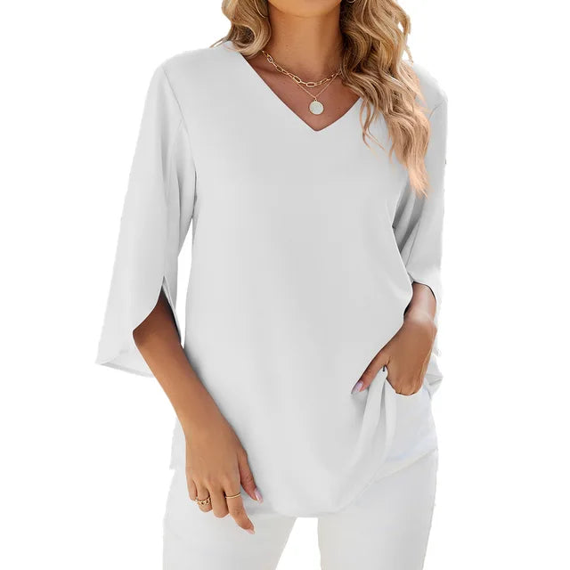 Blusa Mujer Elegante Corta