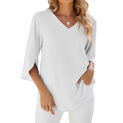 Blusa Mujer Elegante Corta