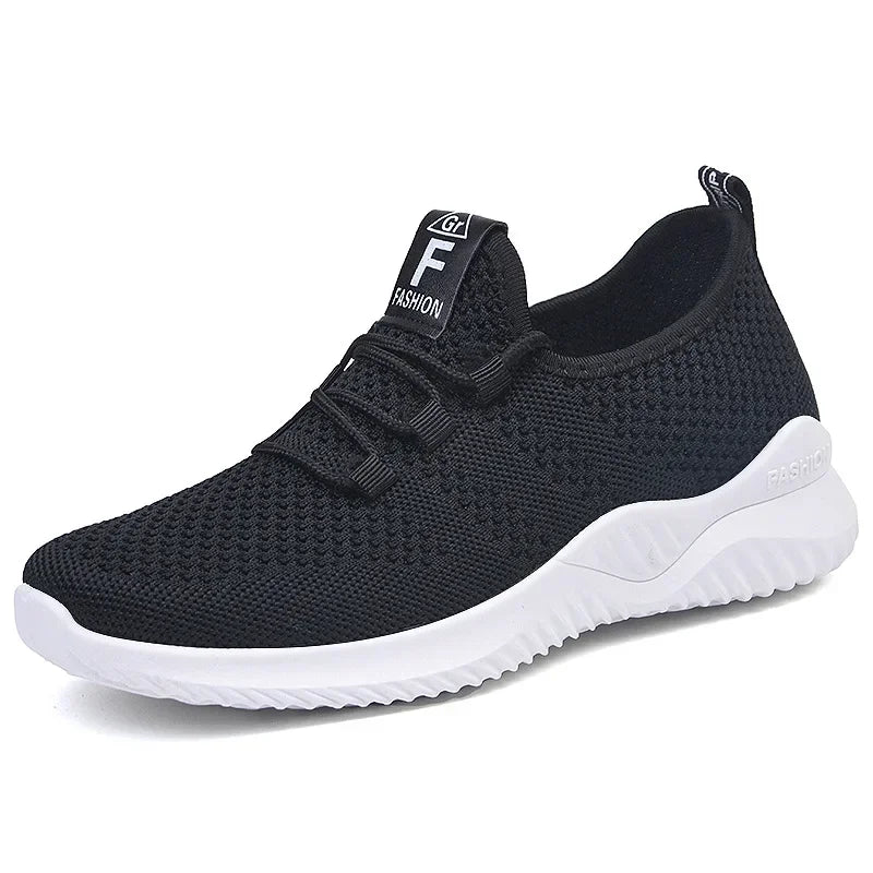 Zapatos deportivos cómodos sin cordones mujer