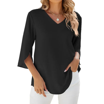 Blusa Mujer Elegante Corta