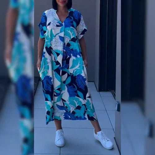 Vestido Floral Estilo Boho Elegante