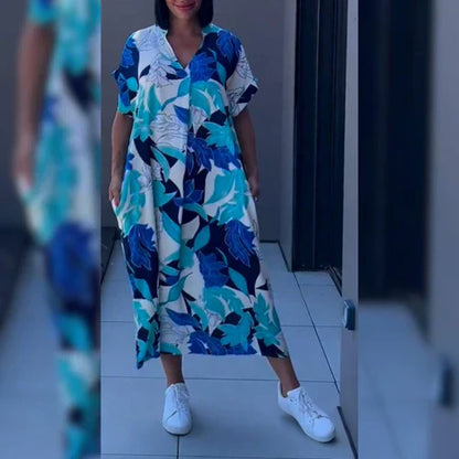 Vestido Floral Estilo Boho Elegante