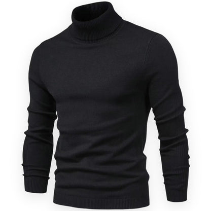 Jersey Cuello Alto Hombre Moderno Estrecho - Vestiria
