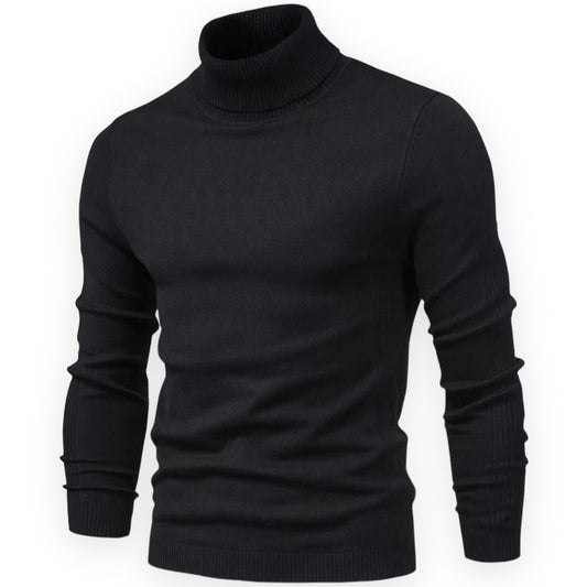 Jersey Cuello Alto Hombre Moderno Estrecho - Vestiria
