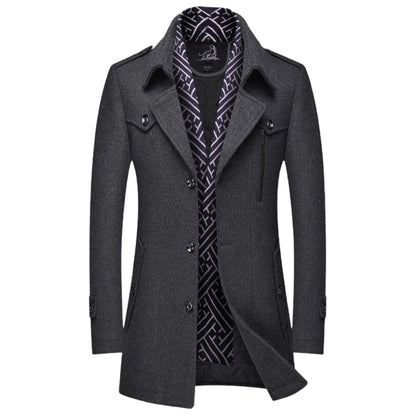 Chaquetón Hombre Cuero Bolsillos Práctico