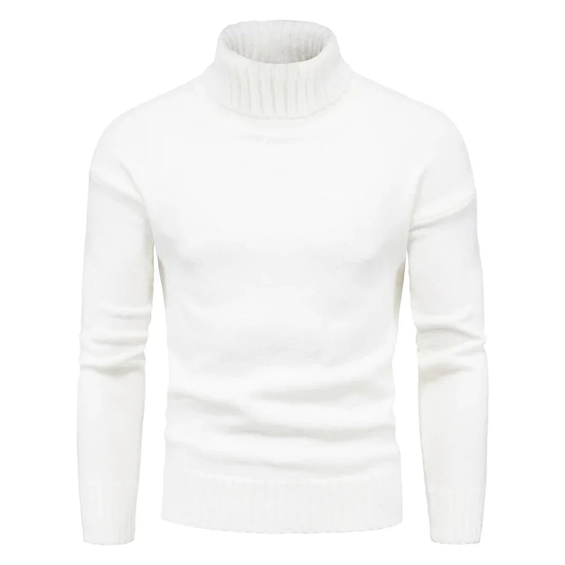 Suéter Hombre Cuello Alto Acogedor