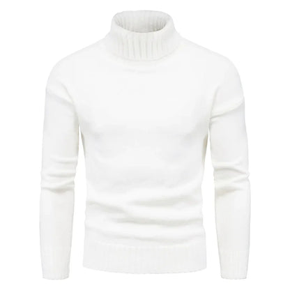 Suéter Hombre Cuello Alto Acogedor