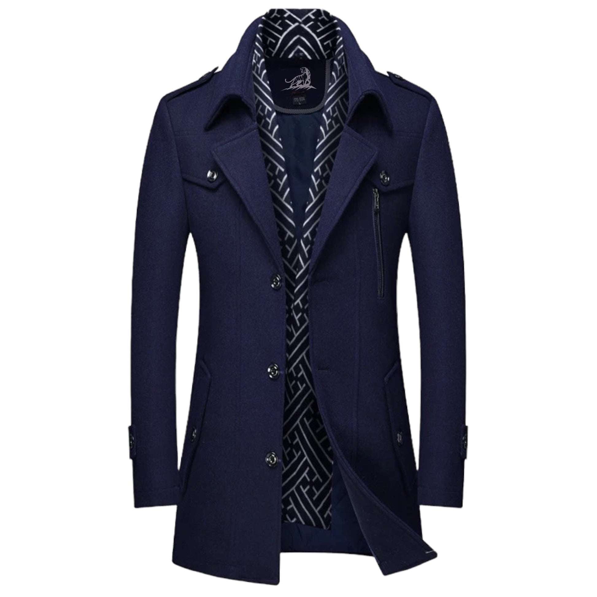 Chaquetón Hombre Cuero Bolsillos Práctico - Vestiria