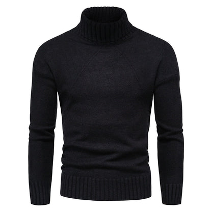 Suéter Hombre Cuello Alto Acogedor
