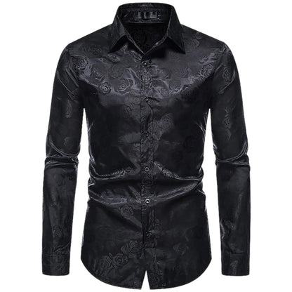 Camisa Hombre Floral Estilo Clásico - Vestiria