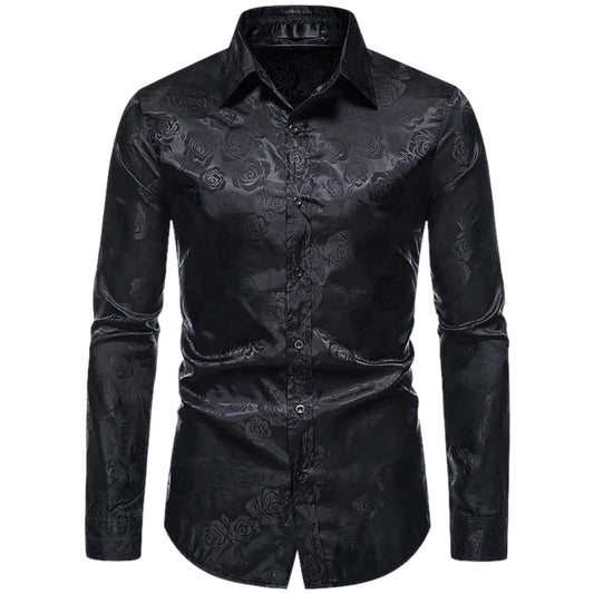 Camisa Hombre Floral Estilo Clásico - Vestiria