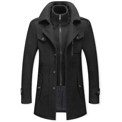 Chaqueta Hombre Cuello Alto Deportiva