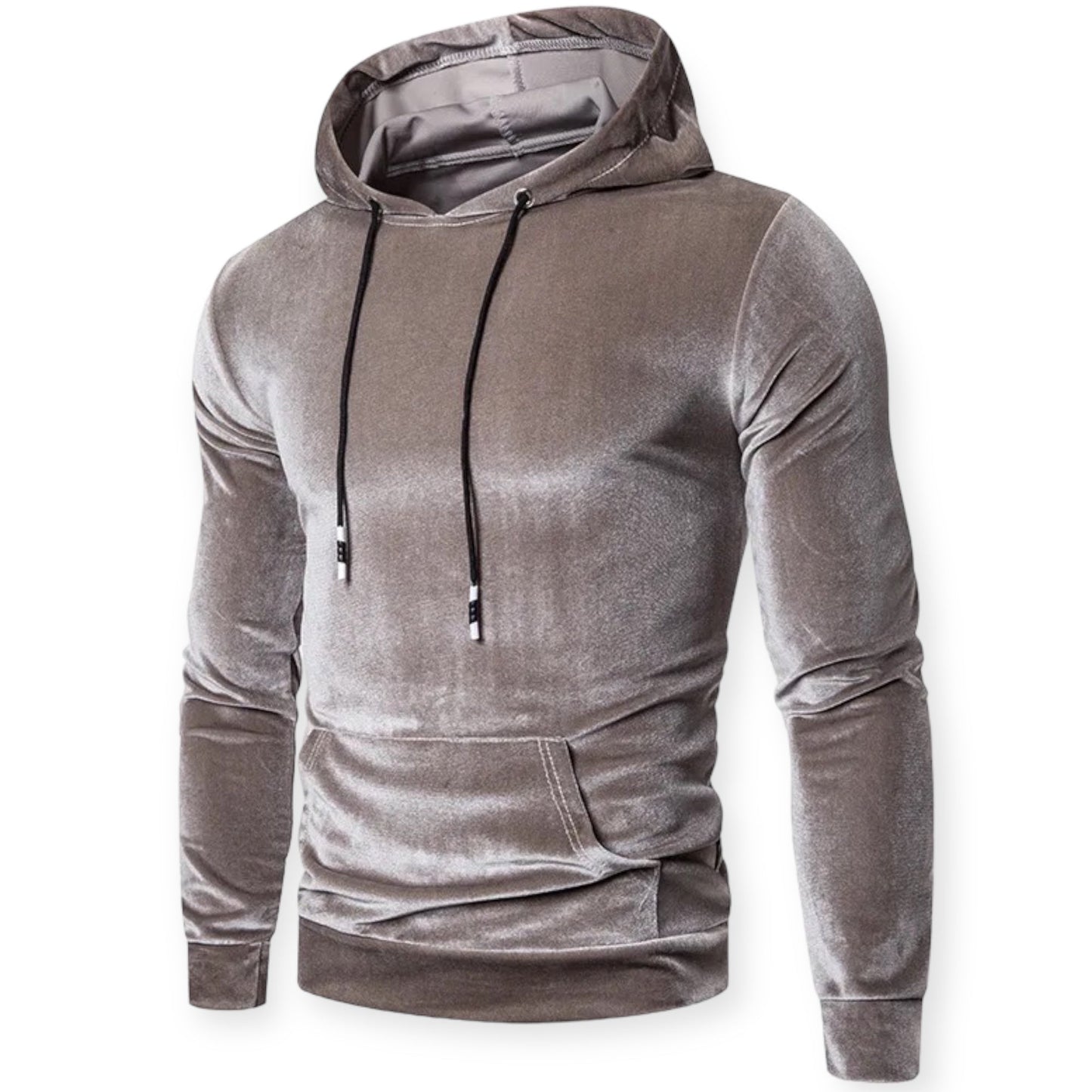 Sudadera Hombre Capucha Suave Aterciopelada
