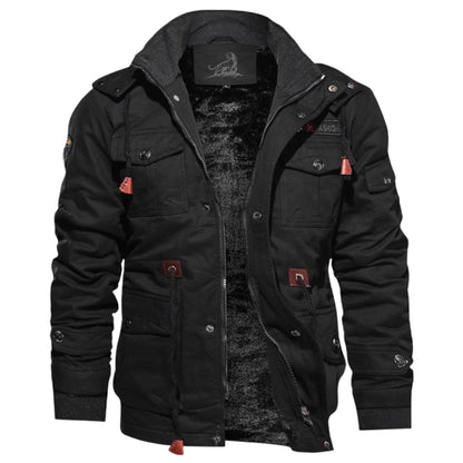 Chaqueta de Campo Resistente con Bolsillos para Hombre - Vestiria
