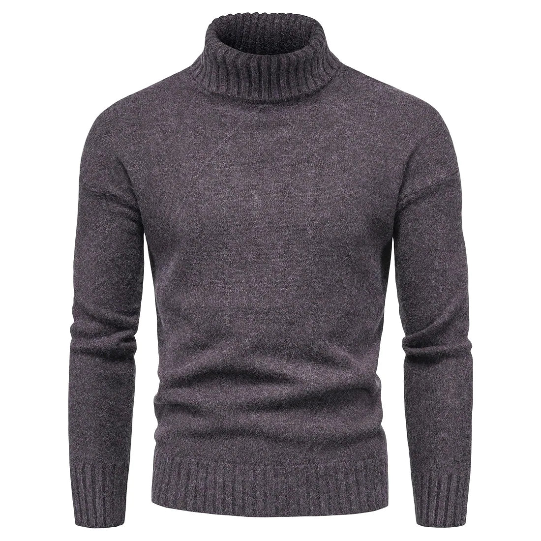 Suéter Hombre Cuello Alto Acogedor