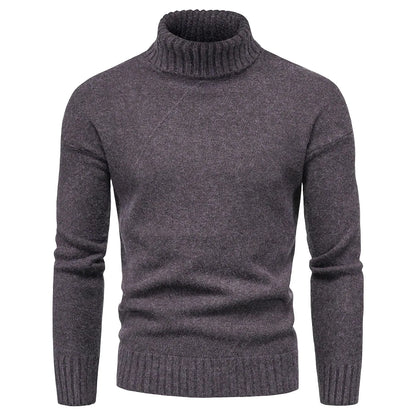 Suéter Hombre Cuello Alto Acogedor