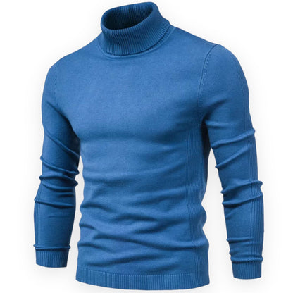 Jersey Cuello Alto Hombre Moderno Estrecho