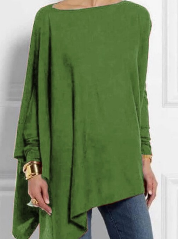 Poncho Chic Asimétrico Mujer