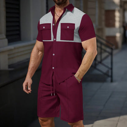 Conjunto Hombre Polo y Shorts Deportivos