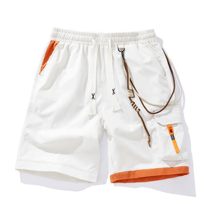 Pantalones cortos deportivos con bolsillo lateral estilo urbano