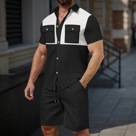 Conjunto Hombre Polo y Shorts Deportivos - Vestiria