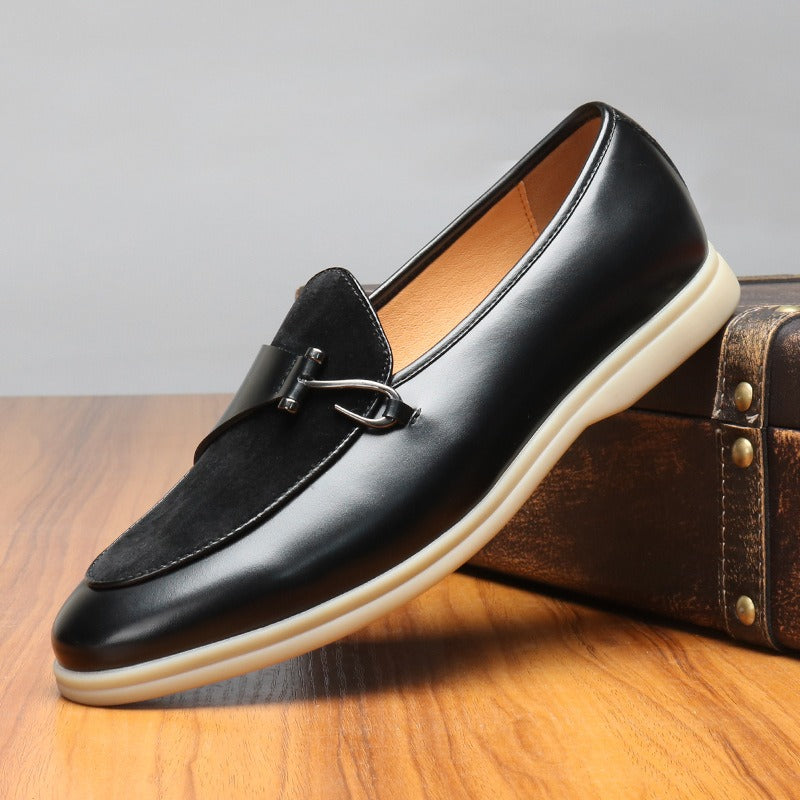Zapatos cuero hombre elegantes
