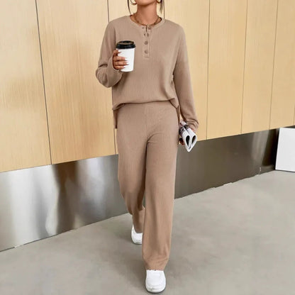 Pijama de Punto Suave y Acogedor para Mujer - Vestiria
