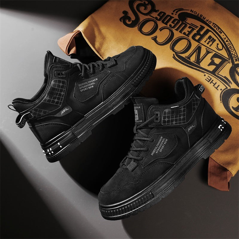 Zapatillas deportivas tobilleras hombre transpirables