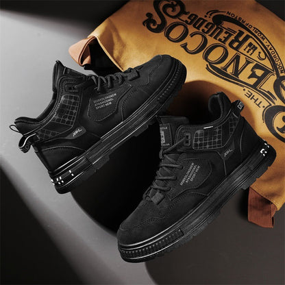 Zapatillas deportivas tobilleras hombre transpirables