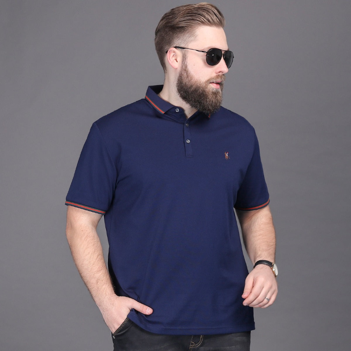 Camisa Polo Hombre Algodón Clásica