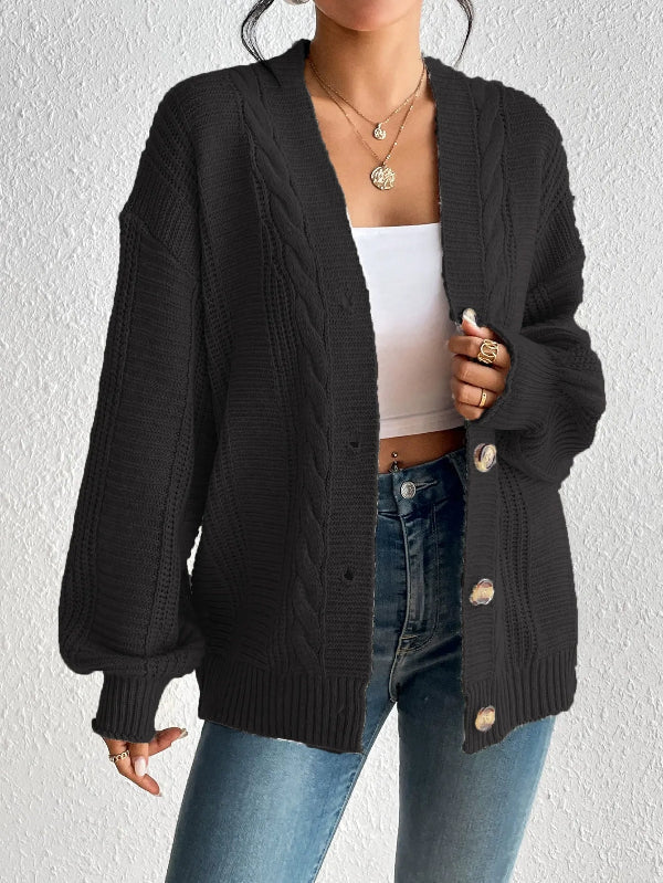 Cárdigan Punto Suave Oversize - Vestiria