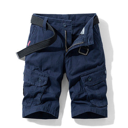 Pantalón corto deportivo hombre con cinturón ajustable