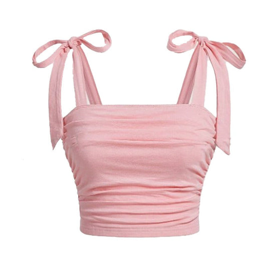 Top de mujer con lazo elegante - Vestiria