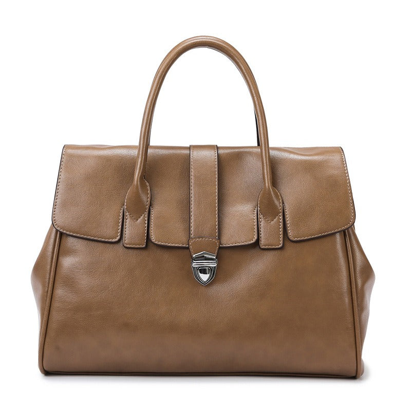 Bolso Mujer Piel Sintética Elegante Grande
