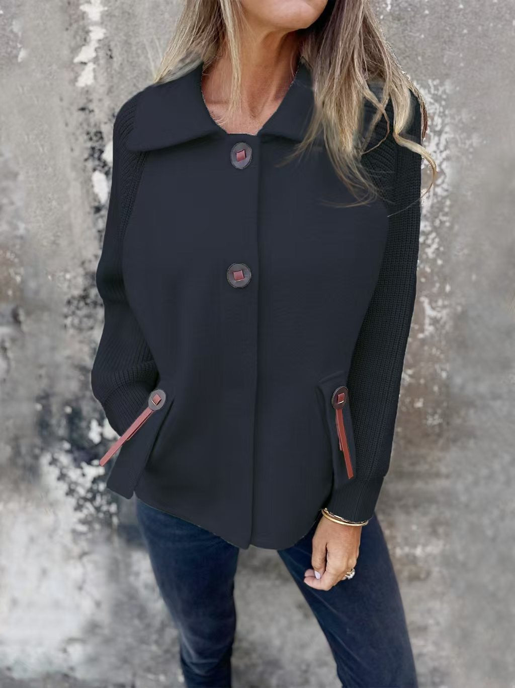 Chaqueta Abrigo Femenina Cómoda - Vestiria