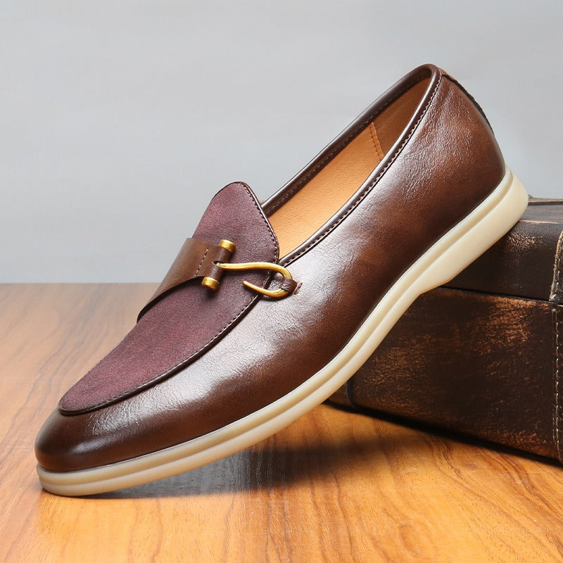 Zapatos cuero hombre elegantes