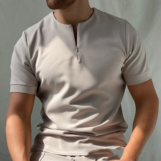 Camiseta Hombre Manga Corta Cuello Redondo Deportiva - Vestiria