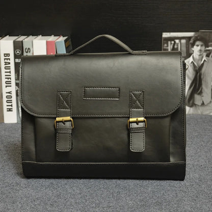 Bolso Hombre Piel Sintética Clásico - Vestiria