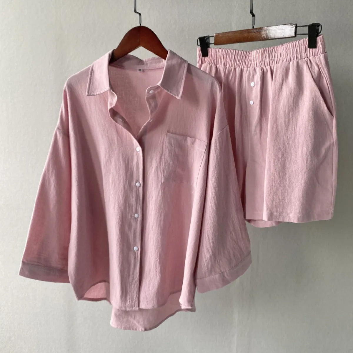 Vestido Lino Algodón Holgado Casual Mujer - Vestiria