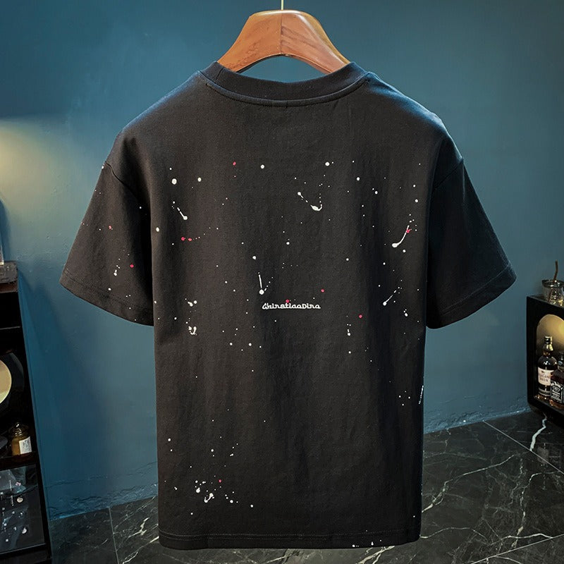 Camiseta Hombre Estampado Casual Diseño Urbano