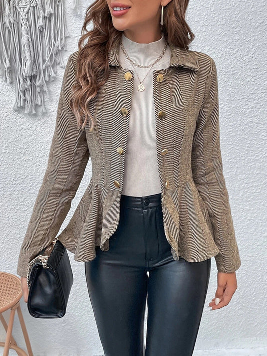 Chaquetas Mujer Estilo Clásico Corte Femenino - Vestiria