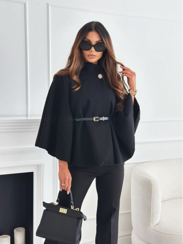 Chaqueta Abrigo Invierno Mujer Elegante Cinturón