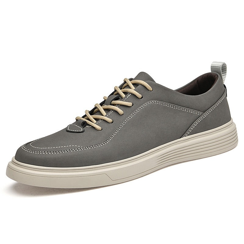Zapatillas Hombre Piel Respirable Estilo Urbano