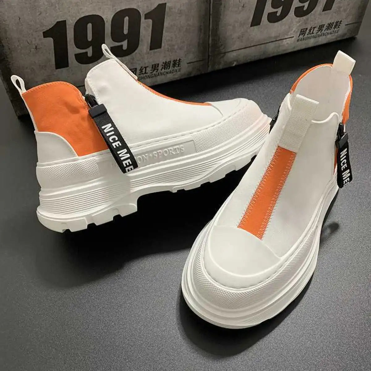 Zapatillas de plataforma urbanas estilo callejero