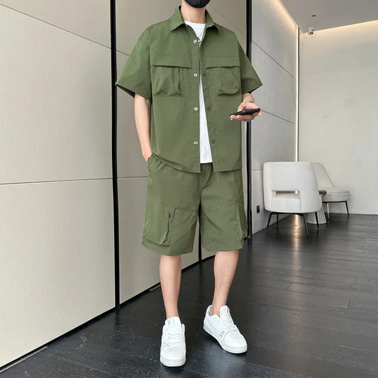 Pantalones verano hombre con bolsillos prácticos casual - Vestiria
