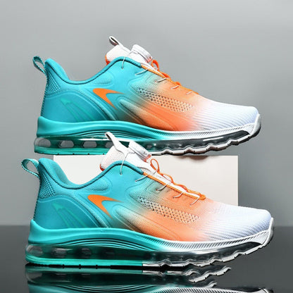 Zapatillas deportivas hombre con aire y colores gradientes