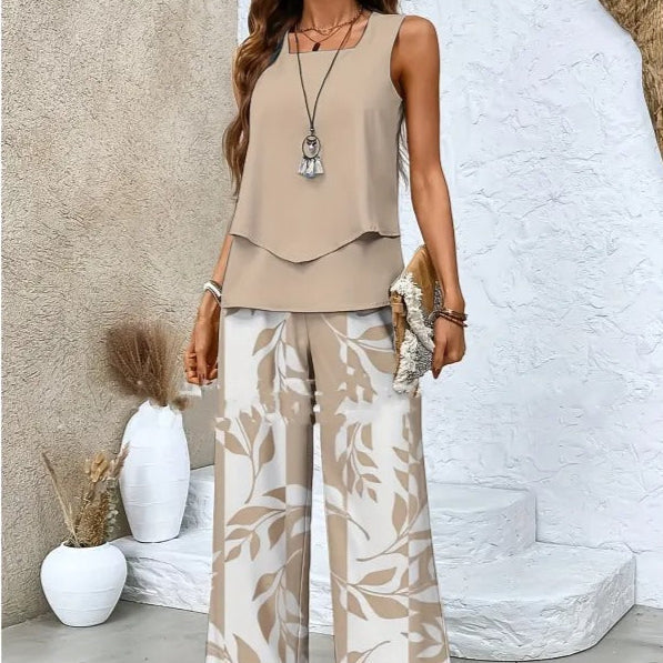 Vestido Floreado Verano Mujer sin Mangas - Vestiria