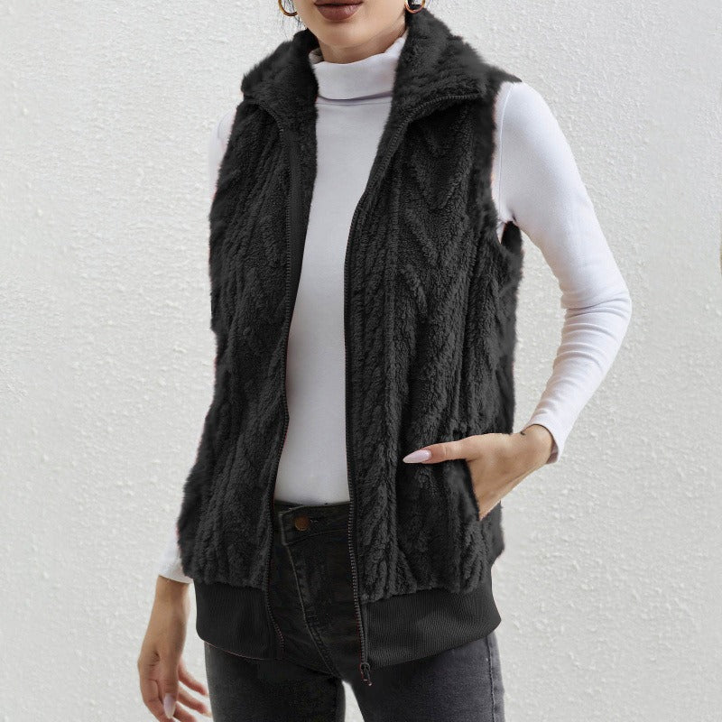 Chaleco Jacarandoso Forro Polar Abrigado - Vestiria